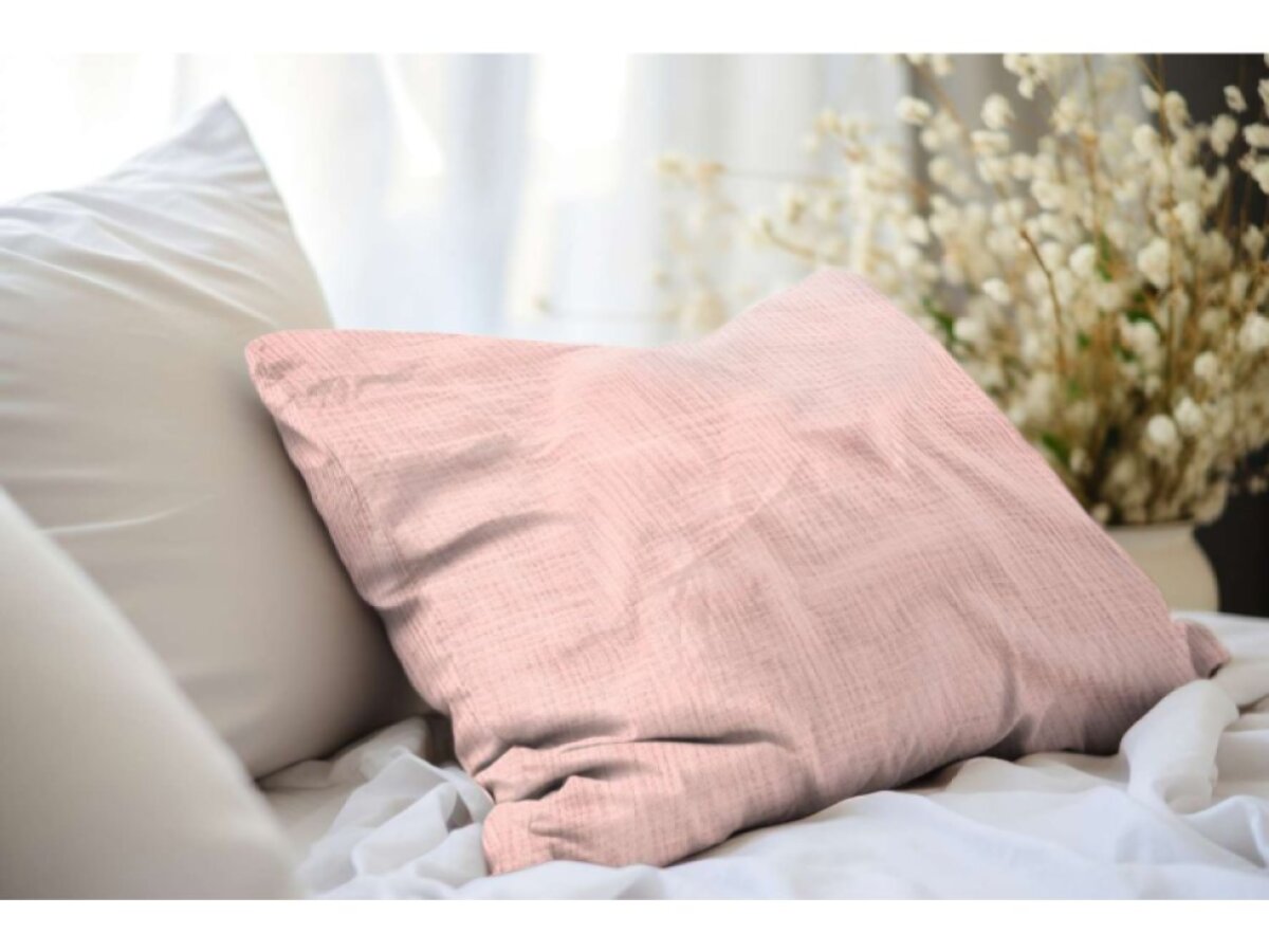 Mušelínové povlečení Old rosa