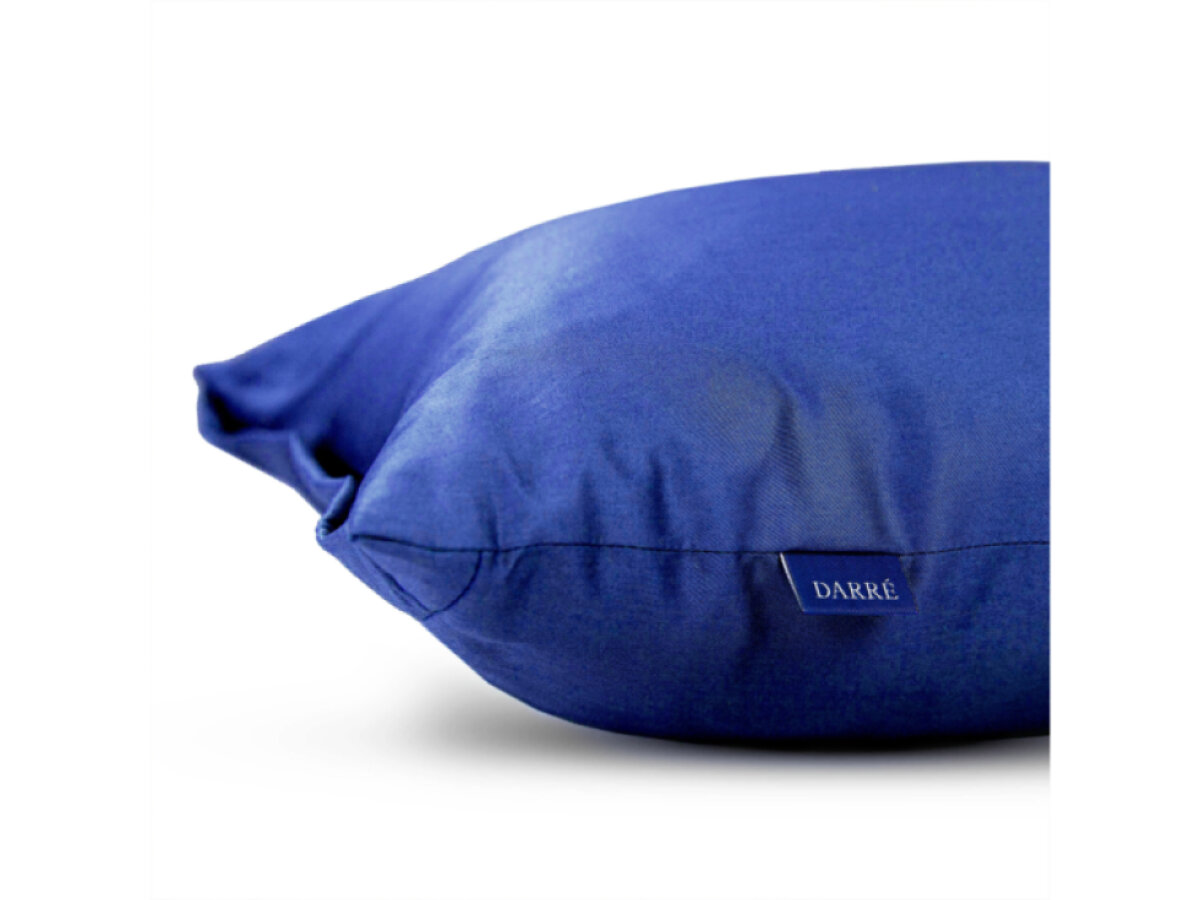 Saténový povlak na polštář Royal - dark blue