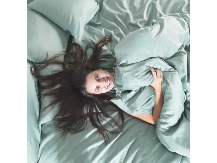 Saténové povlečení Wild Forest - GOTS