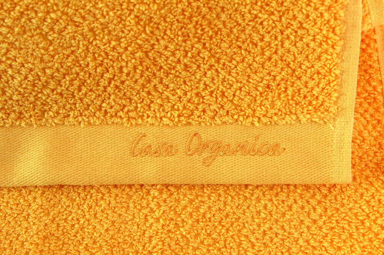 Výhodná sada ručníků a osušek CASA ORGANICA - oranžová + terakotová
