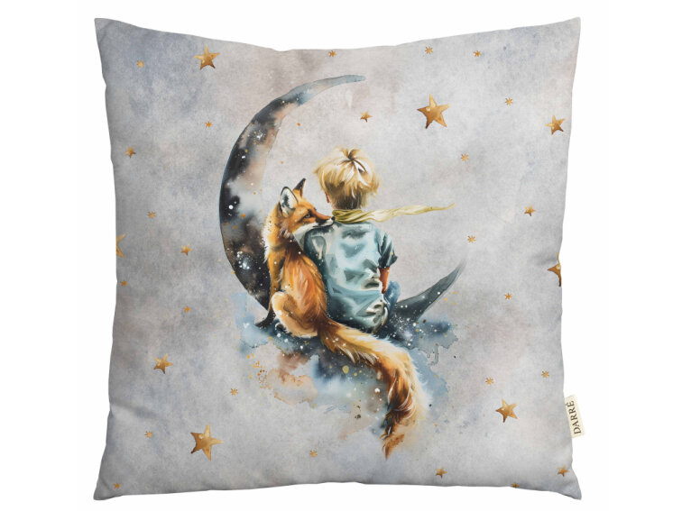 Dekorační povlak na polštářek Zasněný Malý princ 2