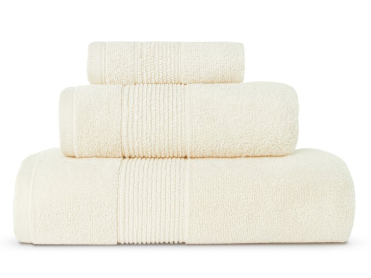 Ručníky a osušky BELLA CASA - smetanová