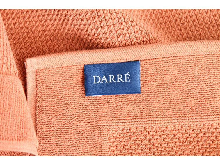 Koupelnová předložka CASA PURA - terakotová - GOTS