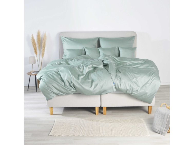 Saténové povlečení Wild Forest - GOTS