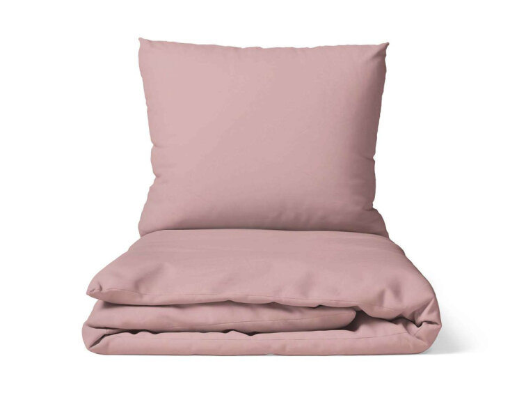 Bavlněné povlečení Jednobarevné perkálové - tmavě starorůžové