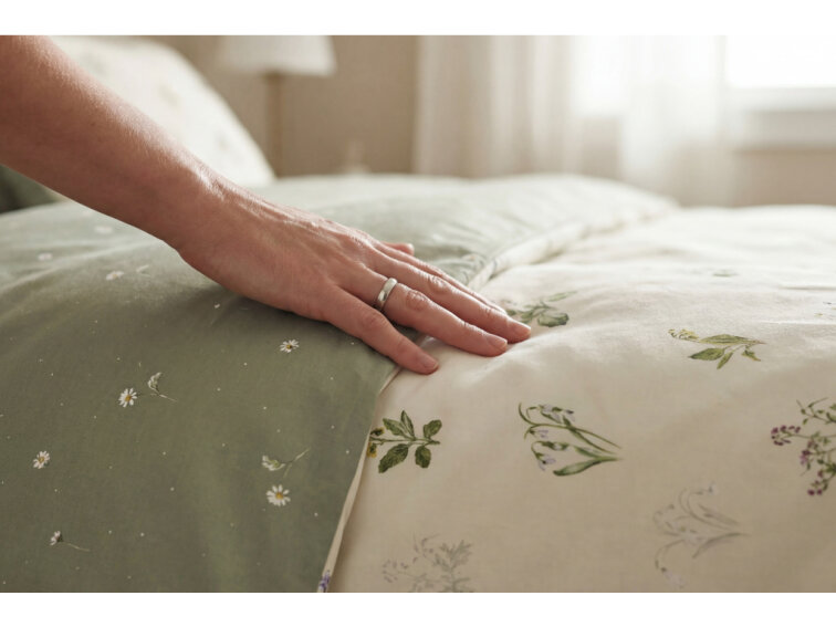 Bavlněné povlečení Jarní nálada - duo - GOTS