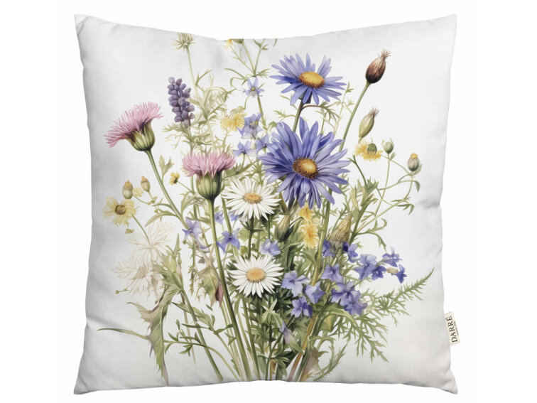 Dekoračný povlak na vankúš Kvetinová rozprávka 2 - varianta 3