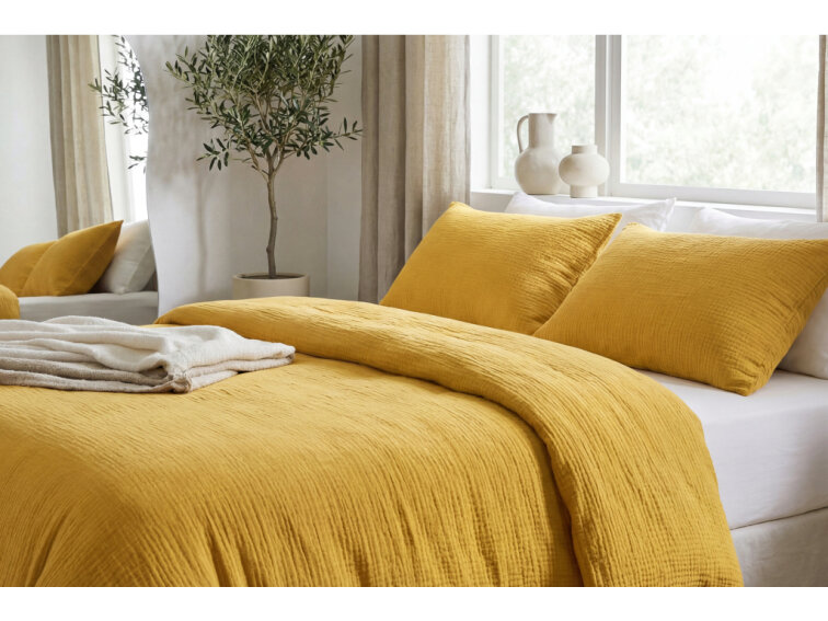 Celoroční mušelínové povlečení Honey