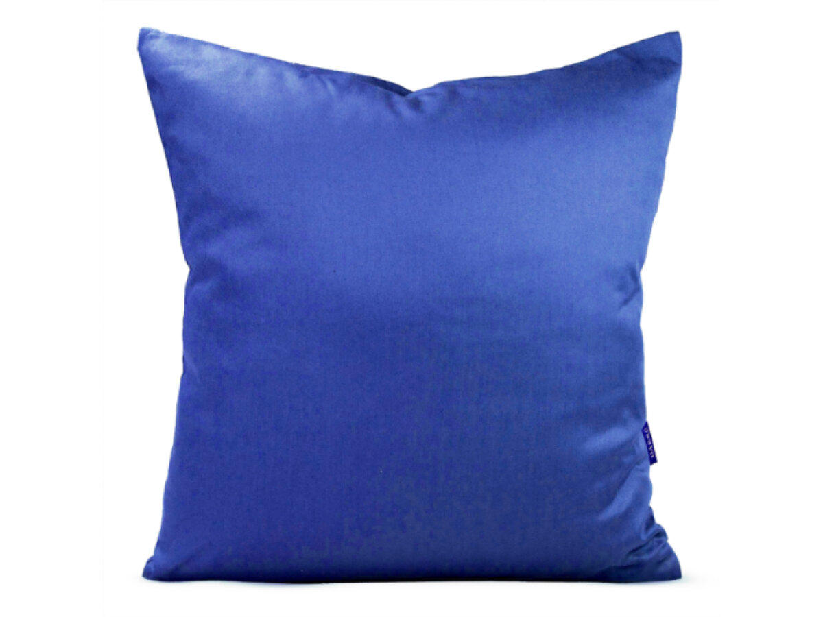 Saténový povlak na polštář Royal - dark blue