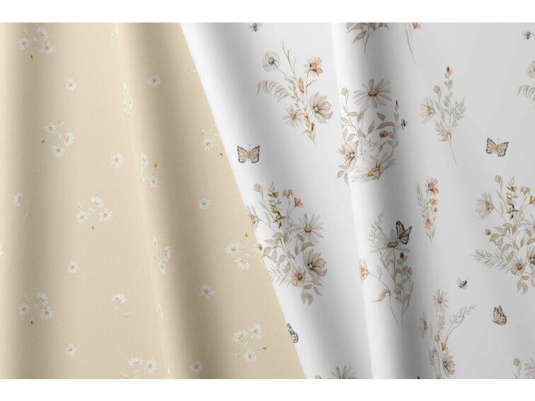 Bavlněné povlečení do postýlky Květinový vánek - nové