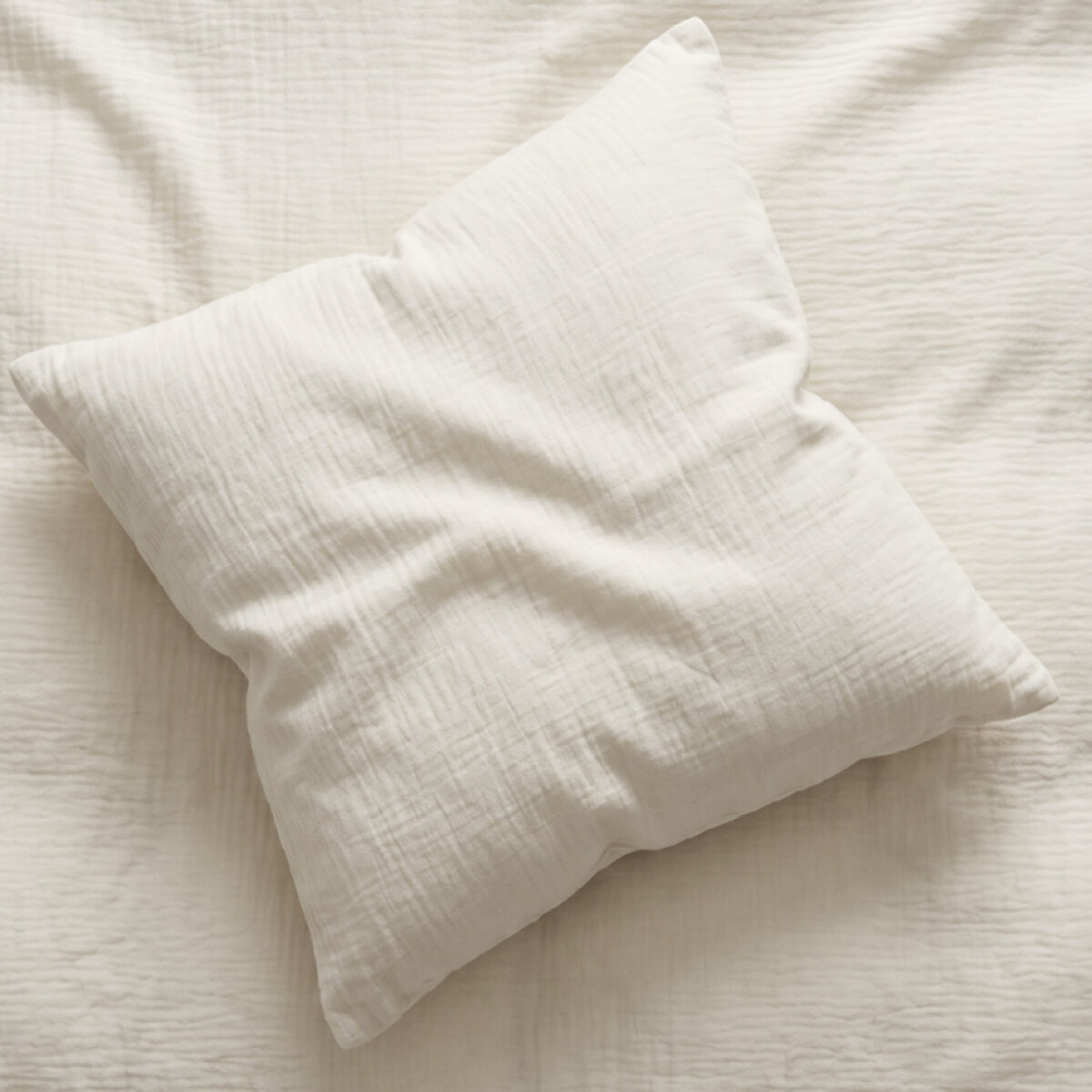 Mušelínový povlak na polštářek Linen