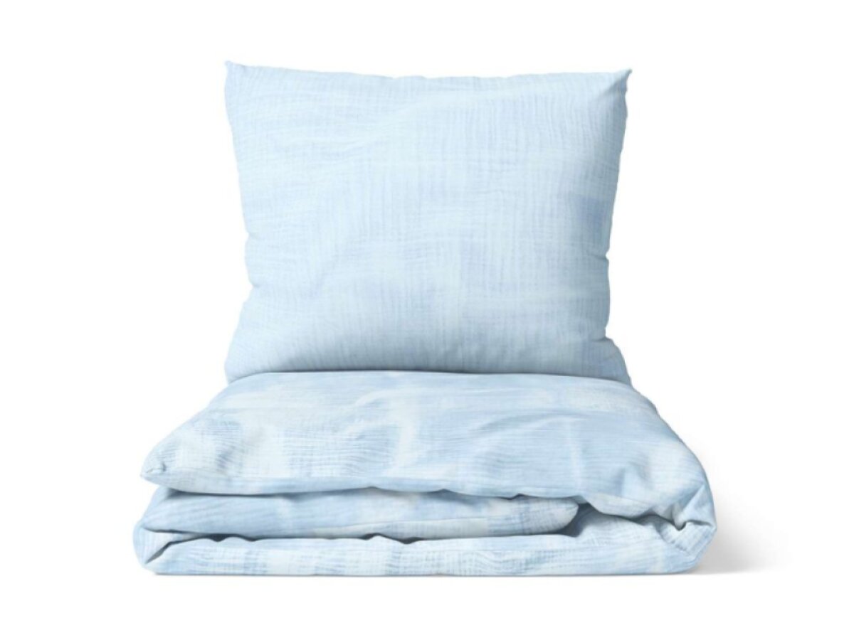 Mušelínové povlečení Baby blue