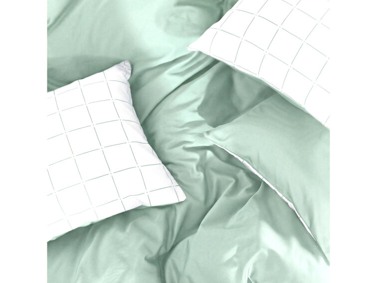 Saténové povlečení Royal Dream - light green