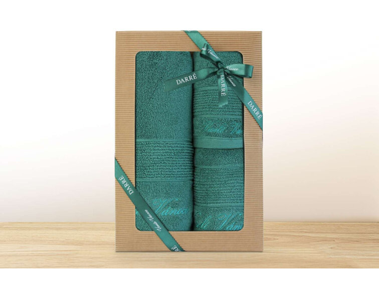 Dárková kazeta ručníků a osušek BELLA CASA - Veselé Vánoce 2