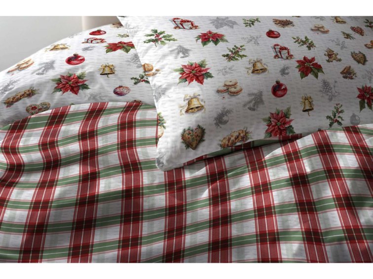 Krepové povlečení Vánoční svátky - duo