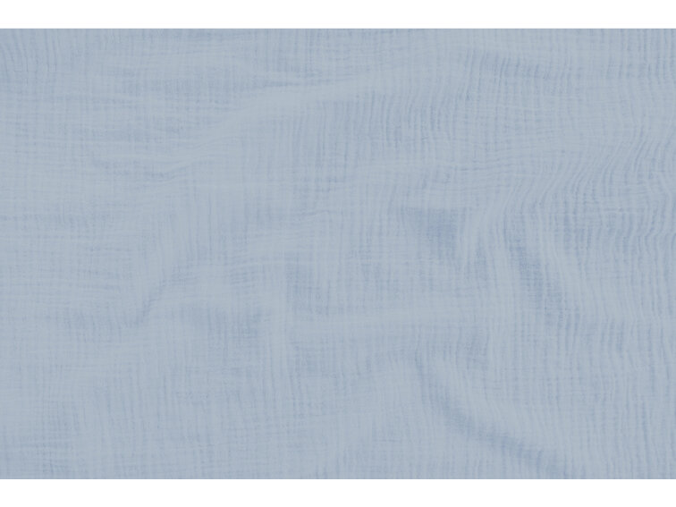 Celoroční mušelínový povlak na polštářek Ice Blue