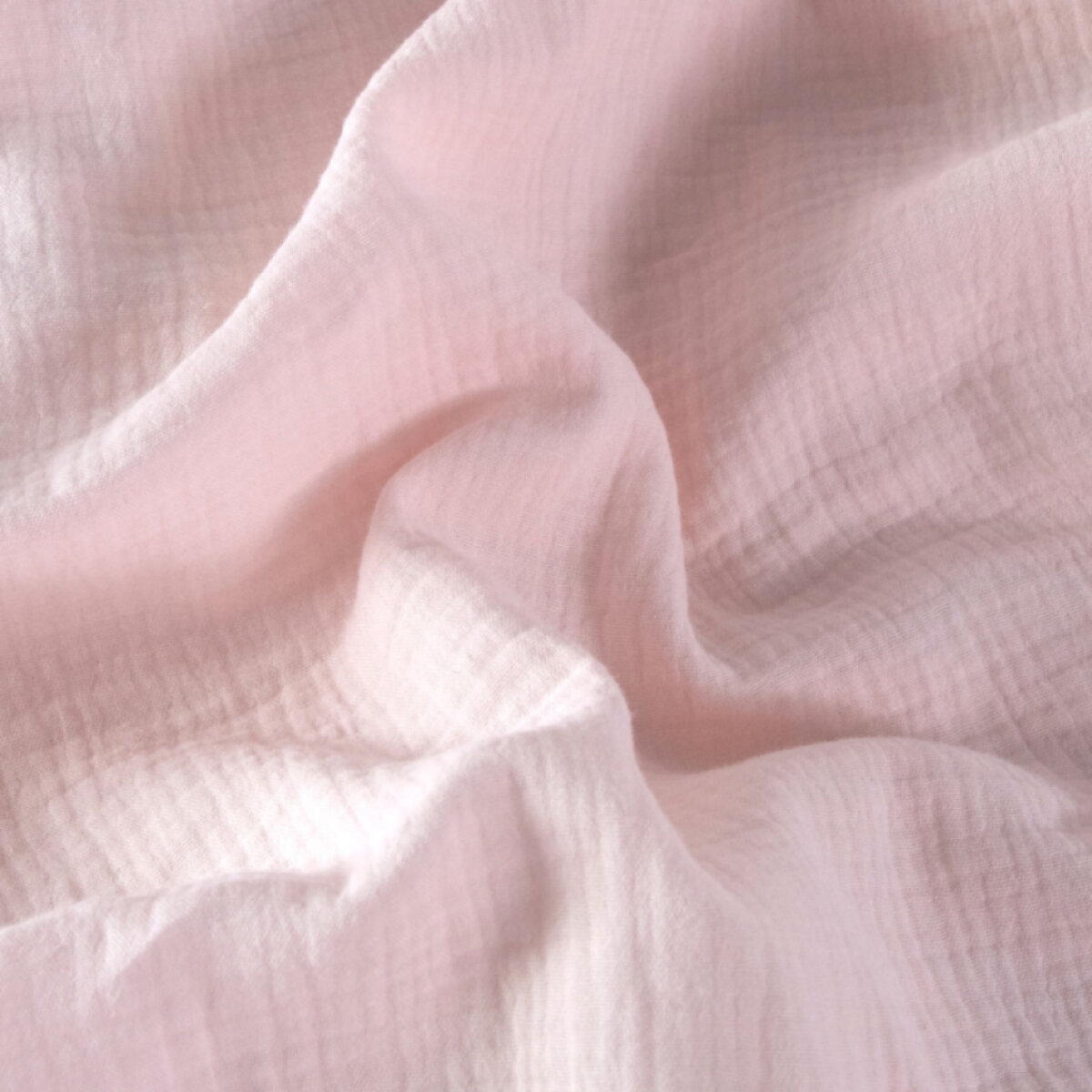 Mušelínový povlak na polštářek Baby pink