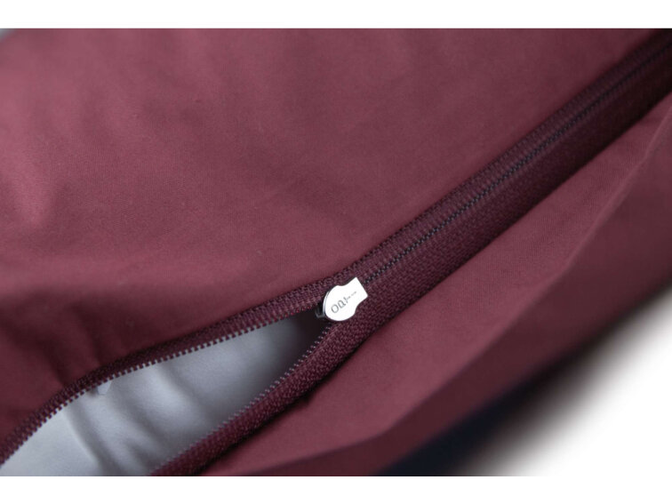 Bavlněné povlečení Jednobarevné perkálové - bordové 2