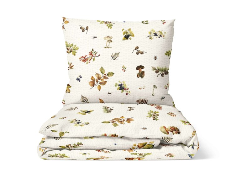 Krepové povlečení Podzimní plody