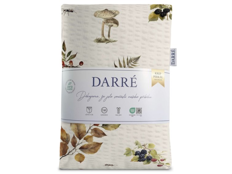 Krepové povlečení Podzimní plody