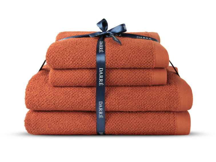 Výhodná sada ručníků a osušek CASA ORGANICA - terakotová