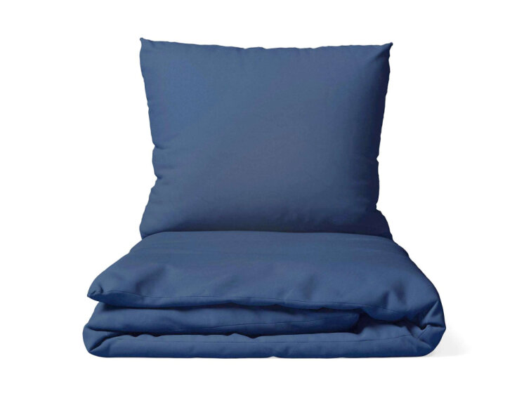 Bavlněné povlečení Jednobarevné perkálové - tmavě modré 2