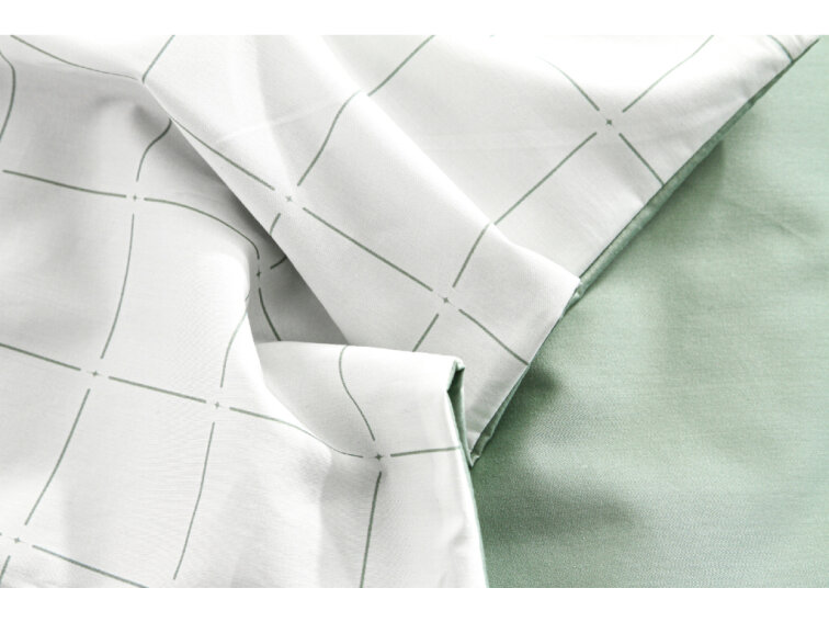 Saténový povlak na polštář Royal Dream - light green