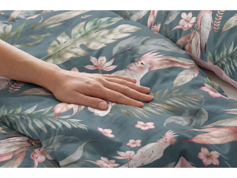 Bavlněné povlečení Tropický vánek starorůžové - duo