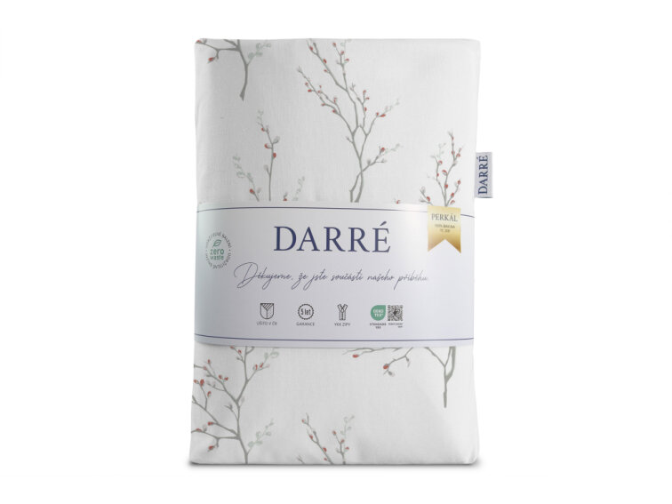 Bavlněné povlečení Zasněné větvičky - duo - GOTS