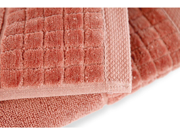 Výhodná sada uterákov a osušiek CASA VIVA - terakotová