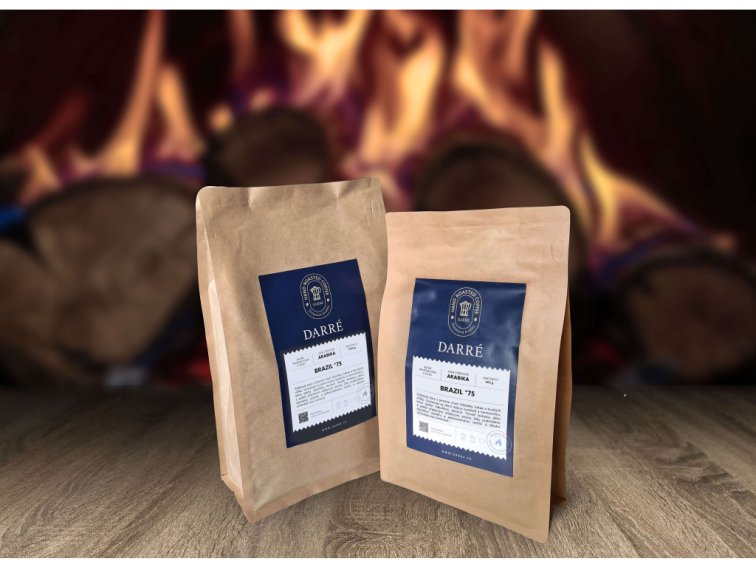 Prémiová zrnková káva Brazil °75 - 100% Arabika