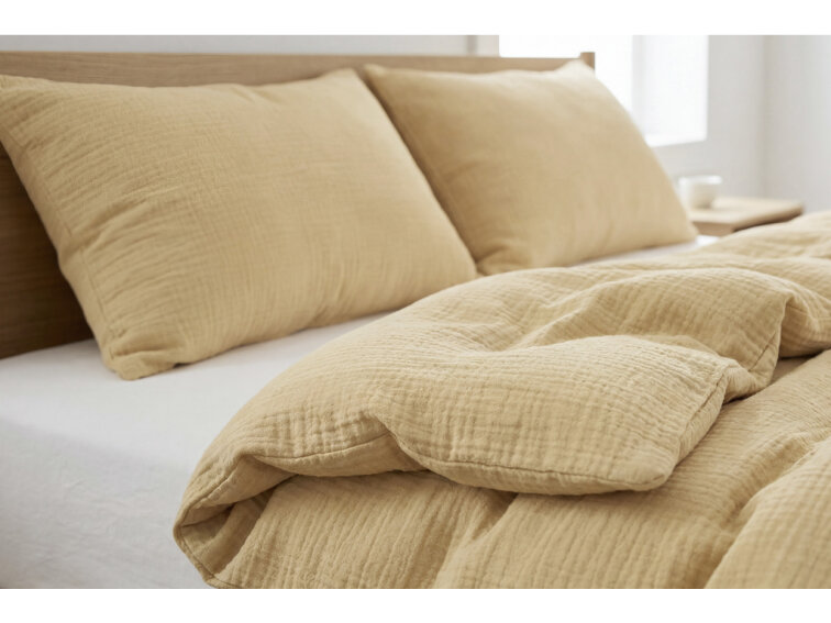 Celoroční mušelínové povlečení Sand