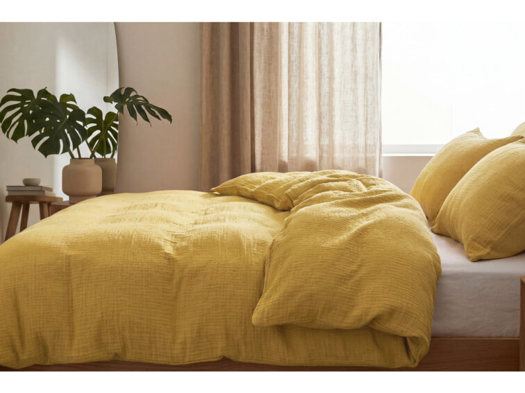 Celoroční mušelínové povlečení Honey