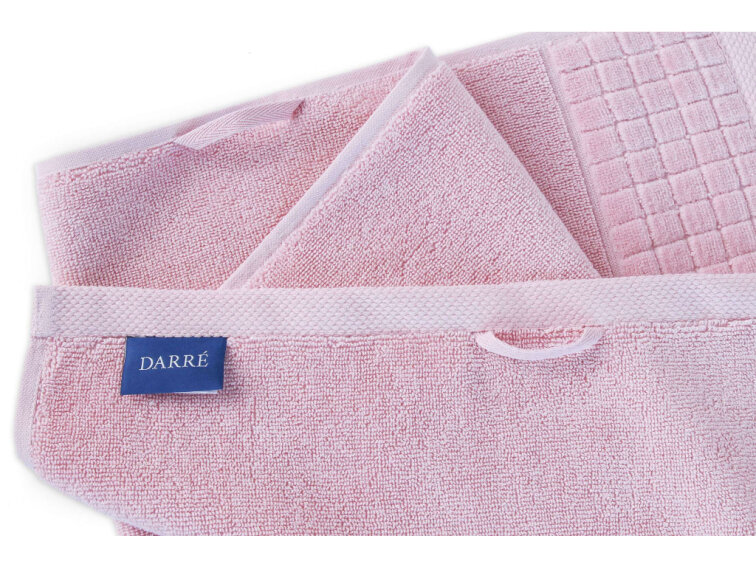 Ručníky a osušky CASA VIVA - starorůžová - GOTS