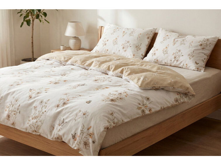 Bavlněné povlečení Květinový vánek - nové
