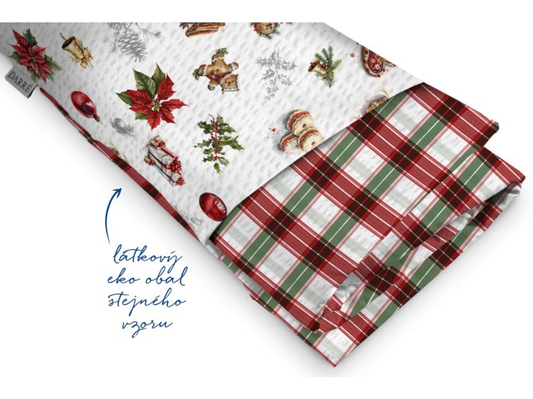 Krepové povlečení Vánoční svátky - duo