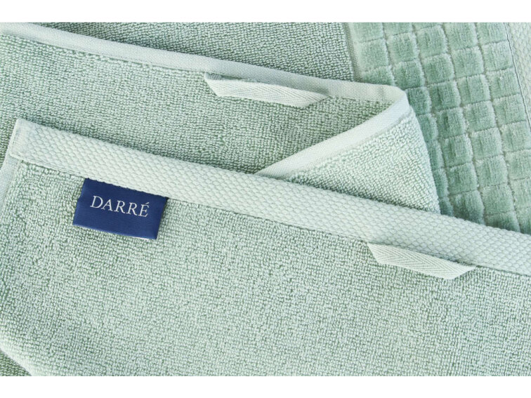 Ručníky a osušky CASA VIVA - šalvějově zelená - GOTS