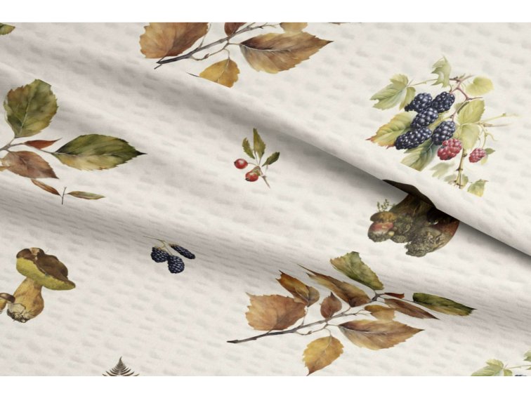 Krepové povlečení Podzimní plody