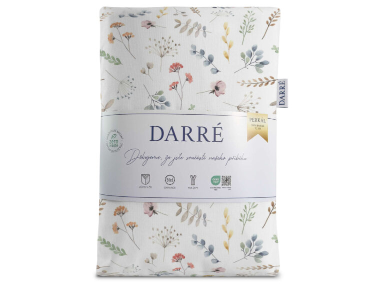 Bavlněné povlečení Barevný kvítek