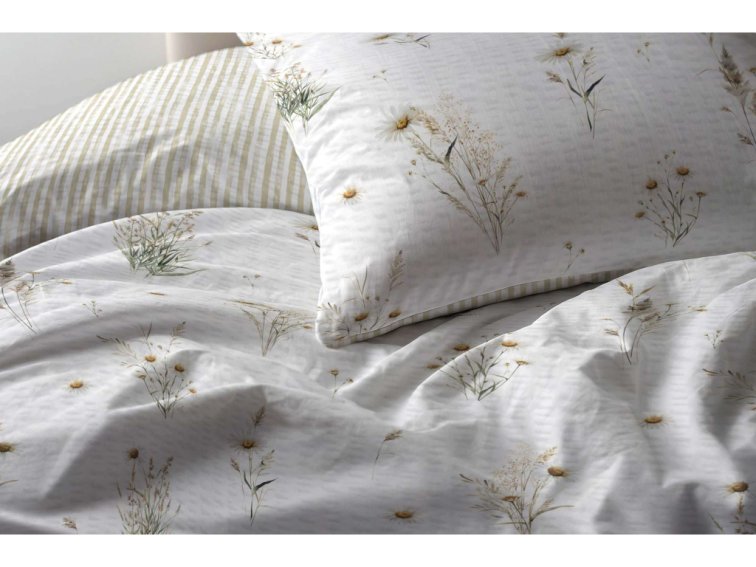 Krepové povlečení Polní kvítí