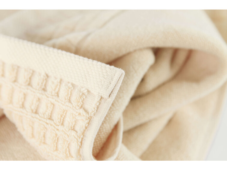Ručníky a osušky CASA VIVA - smetanová - GOTS