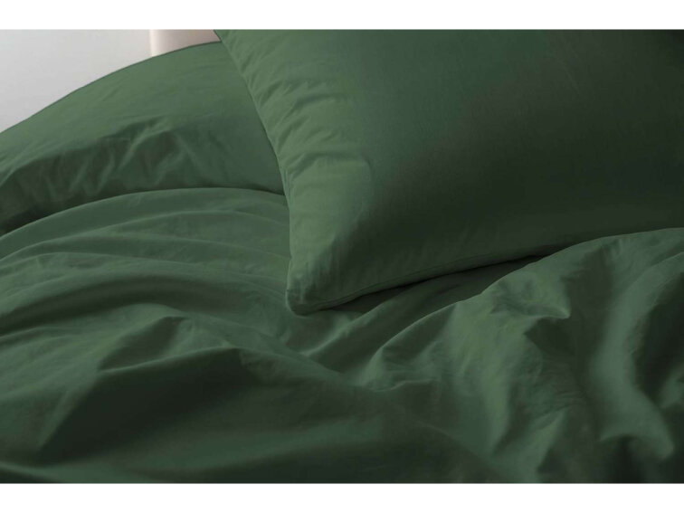 Bavlněné povlečení Jednobarevné perkálové - zelené