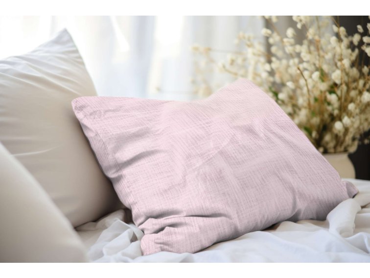 Mušelínové povlečení Rose blush