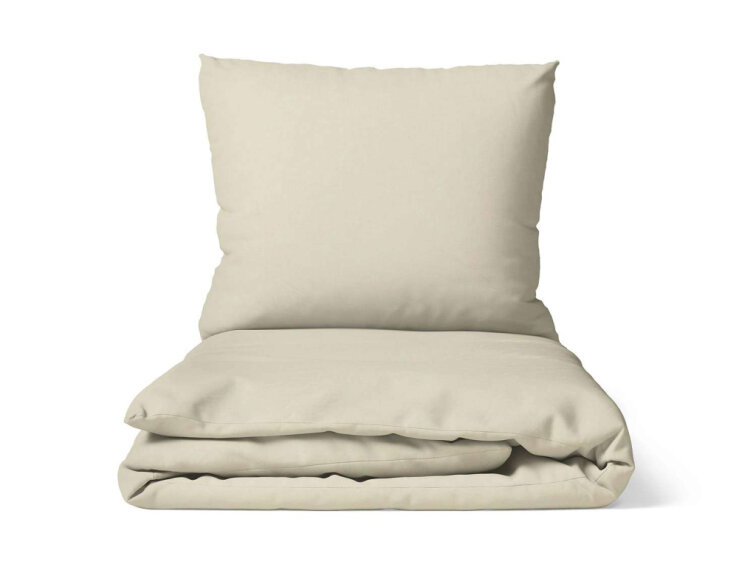 Bavlněné povlečení Jednobarevné perkálové - béžové