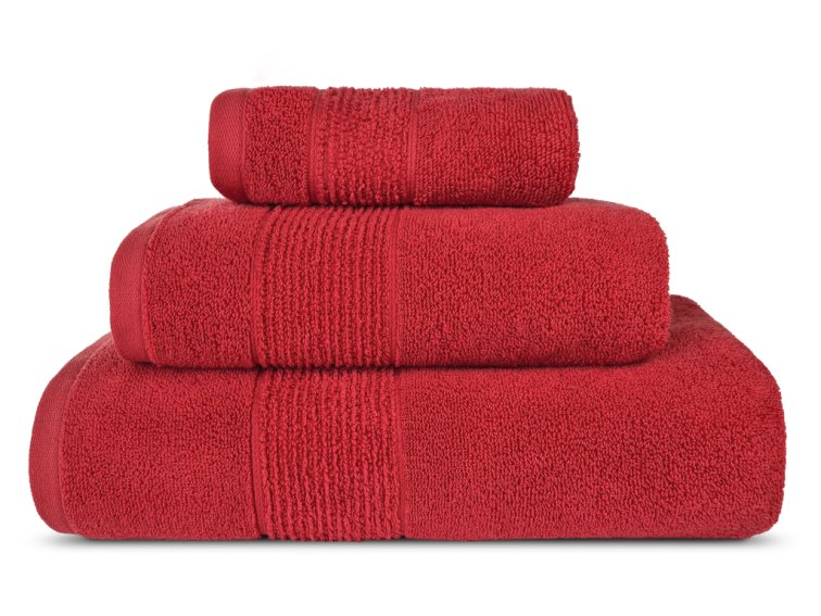 Ručníky a osušky BELLA CASA - červená