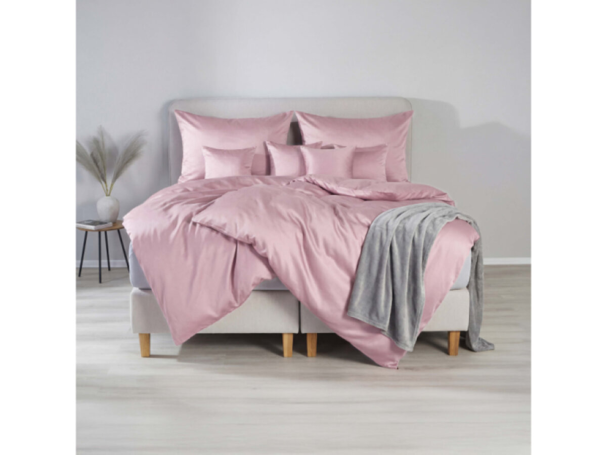 Saténové povlečení Royal - soft pink