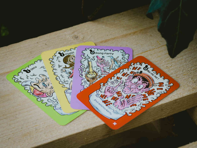Bong! Karetní hra