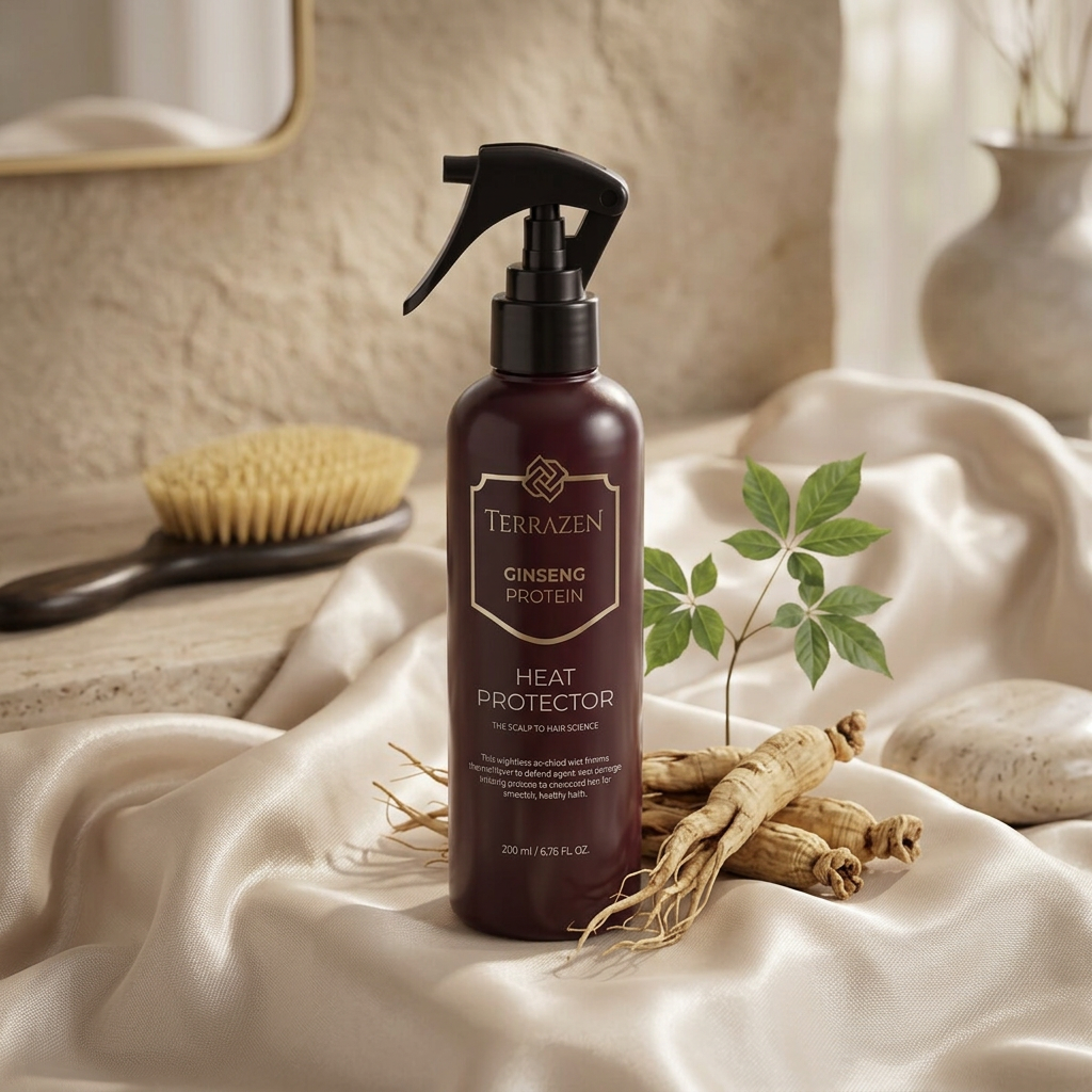 TERRAZEN - Ginseng Protein Heat Protector - Luxusní vlasový termoochranný sprej - 200 ml