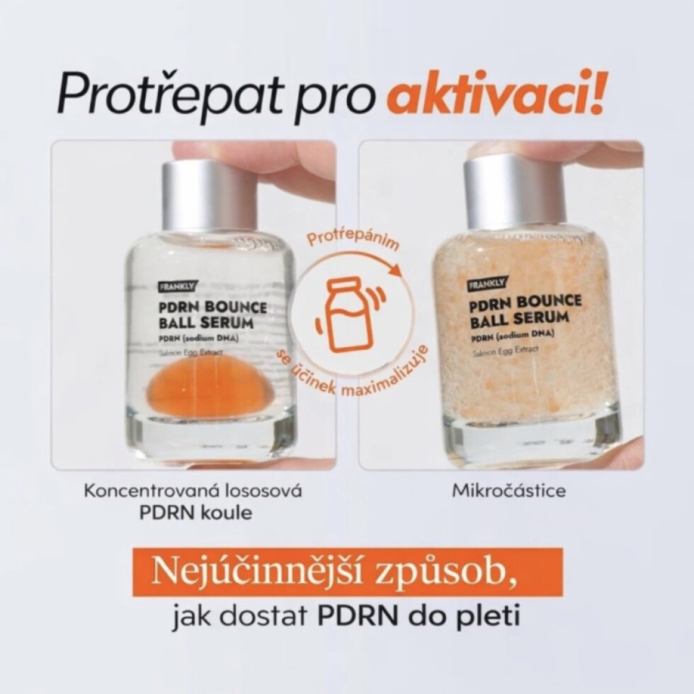 FRANKLY - PDRN Bounce Ball Serum - PDRN sérum z lososa pro mladší vzhled pleti - 30 ml