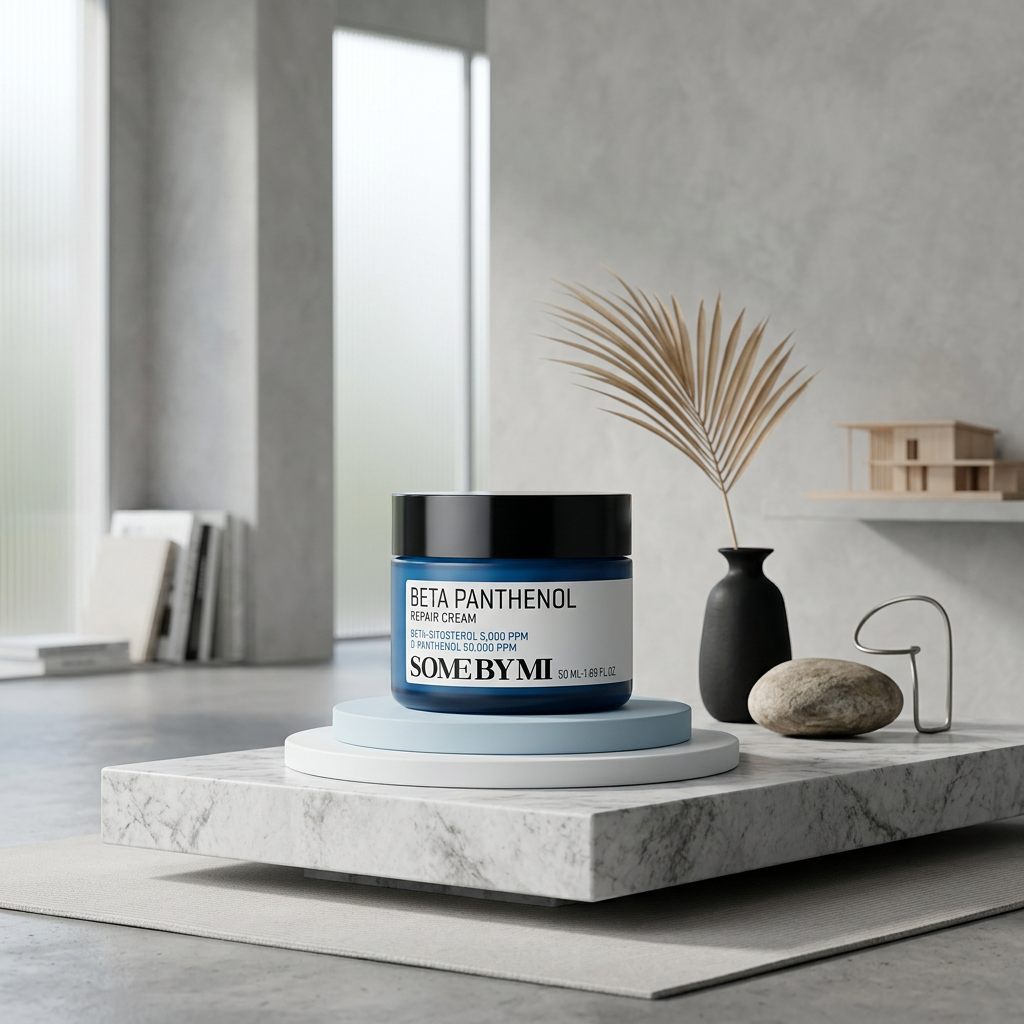 SOME BY MI - Beta Panthenol Repair Cream - Krém s patentovaným Beta-Panthenolem pro dokonale hydratovanou a zklidněnou pleť - 50 ml